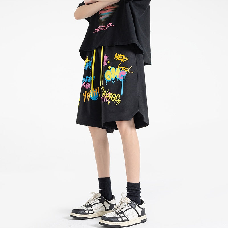 SAVAGE Colorful Neon Style Shorts
