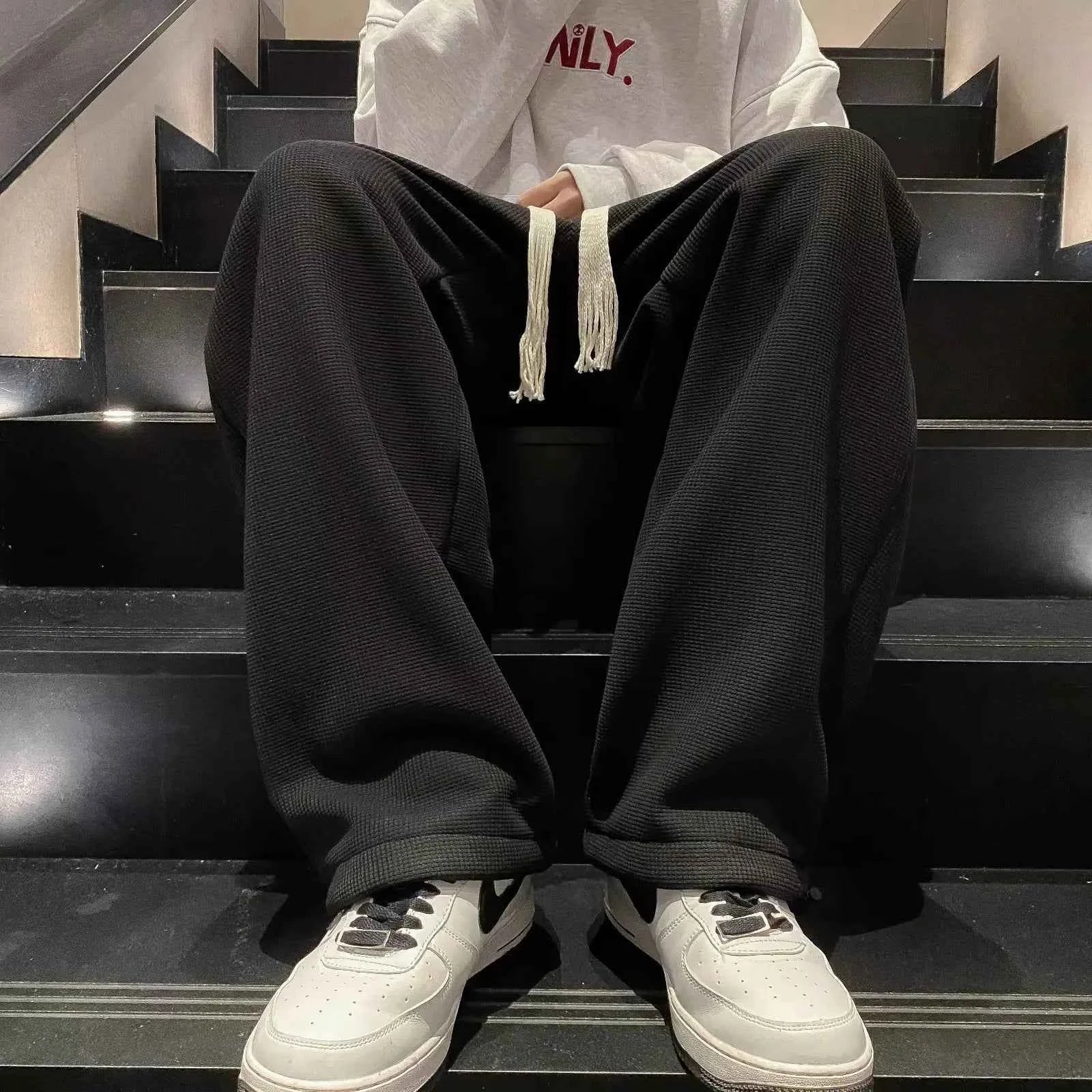 Trendy Casual Corduroy Fleece slimming Jogger