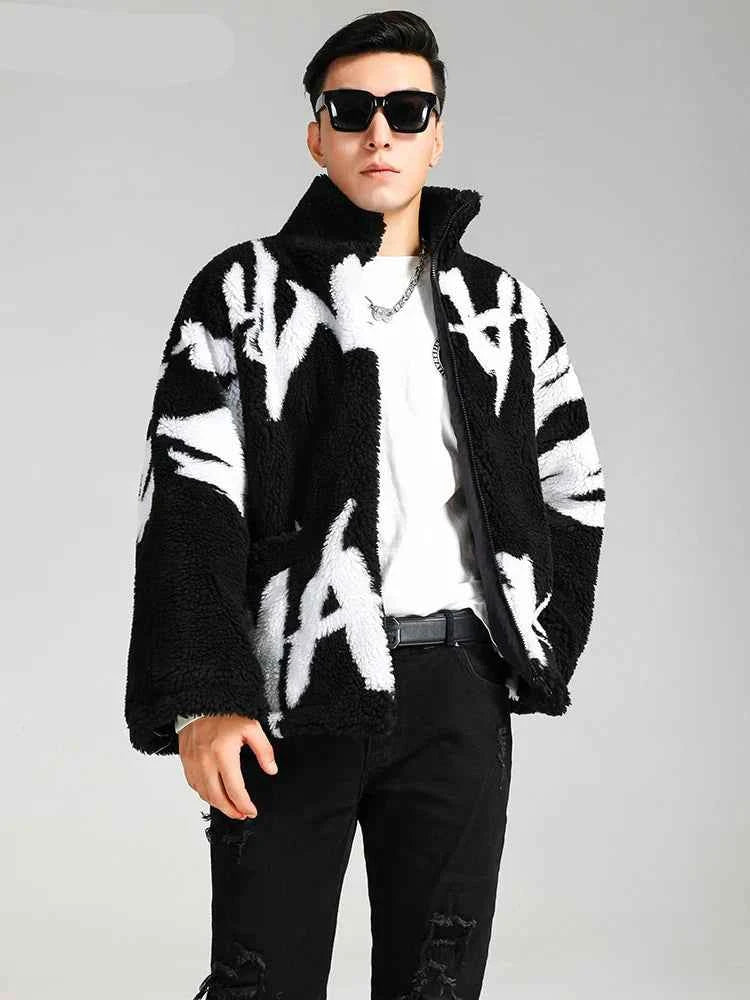 Oversized Thickened Warm Faux Fur Jacket