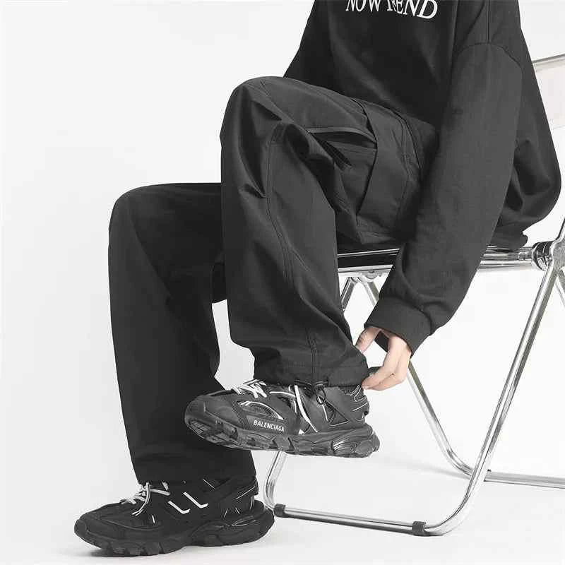 Men's Cool Functional Multi-Pocket Cargo Pants