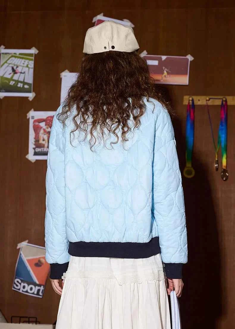 Winter Diamond Quilted Puffer Jacket