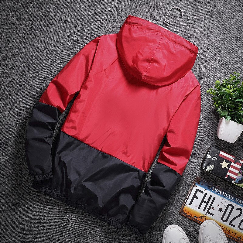 Embrace Two Half Color Jacket