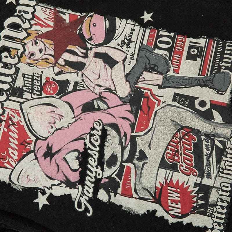 Sweat Cartoon Cats
