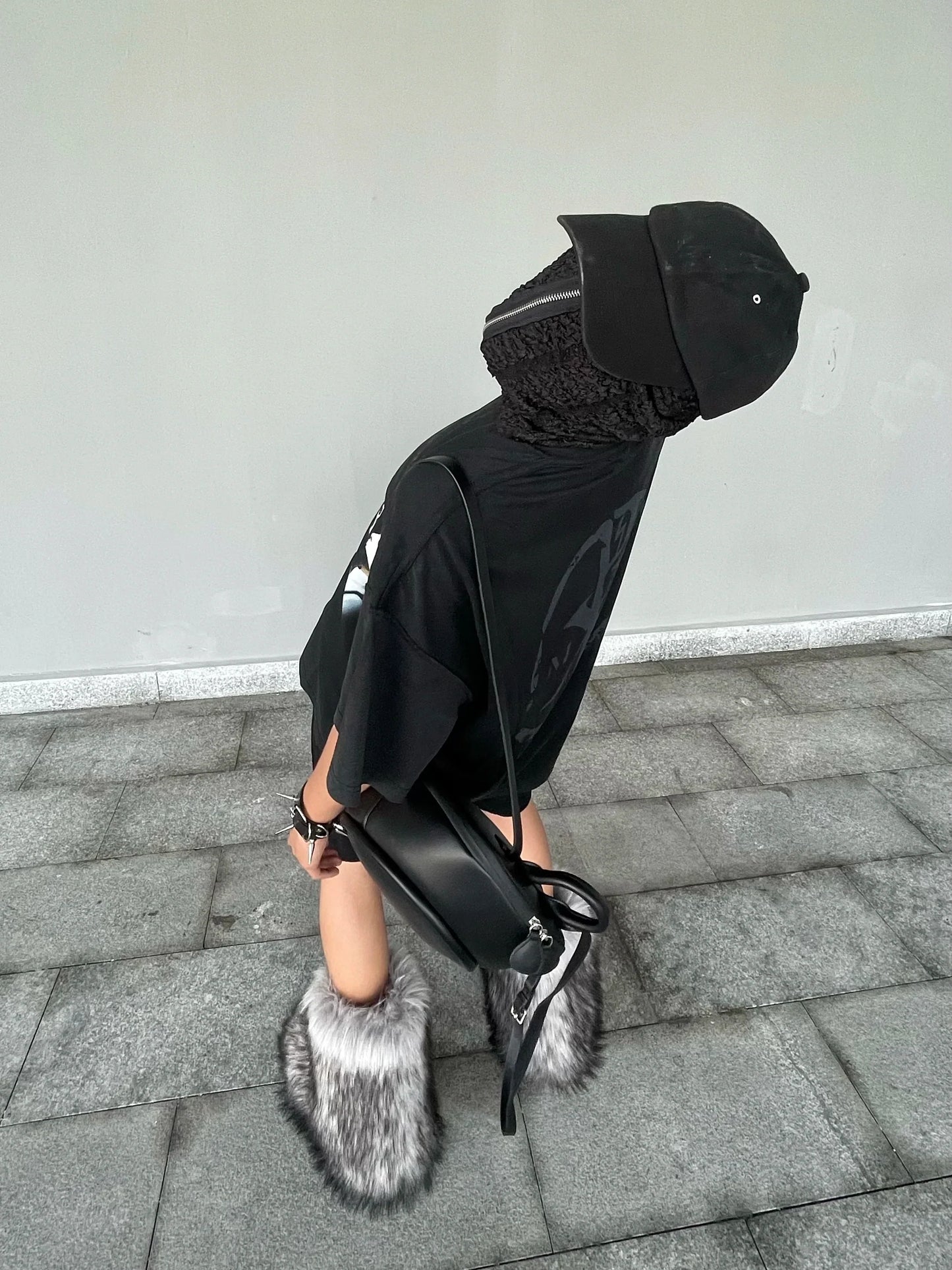 Full Face Mask Zipper Style Monkey Cap