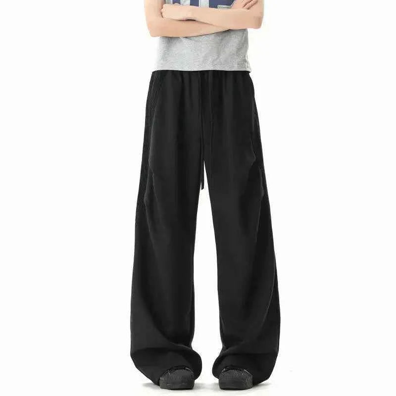 Korean Style Casual Elastic Waist Pants