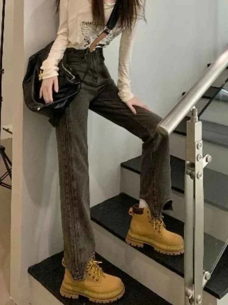 Prevalent Vintage Attractive Simple Jeans