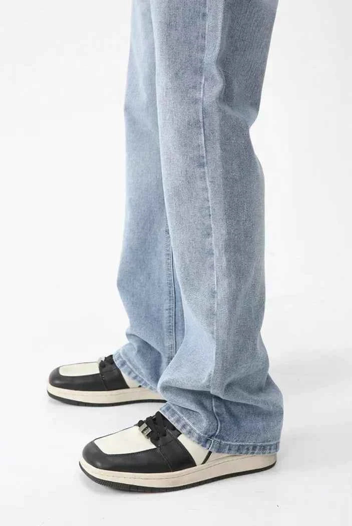 High Waist Flare Denim Pants Jeans