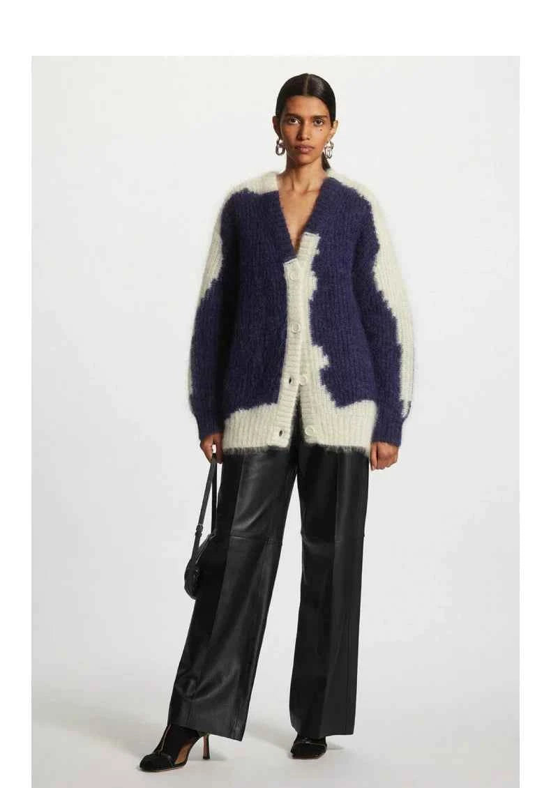 Women Casual Ethereal Half Front Fleece Cardigan