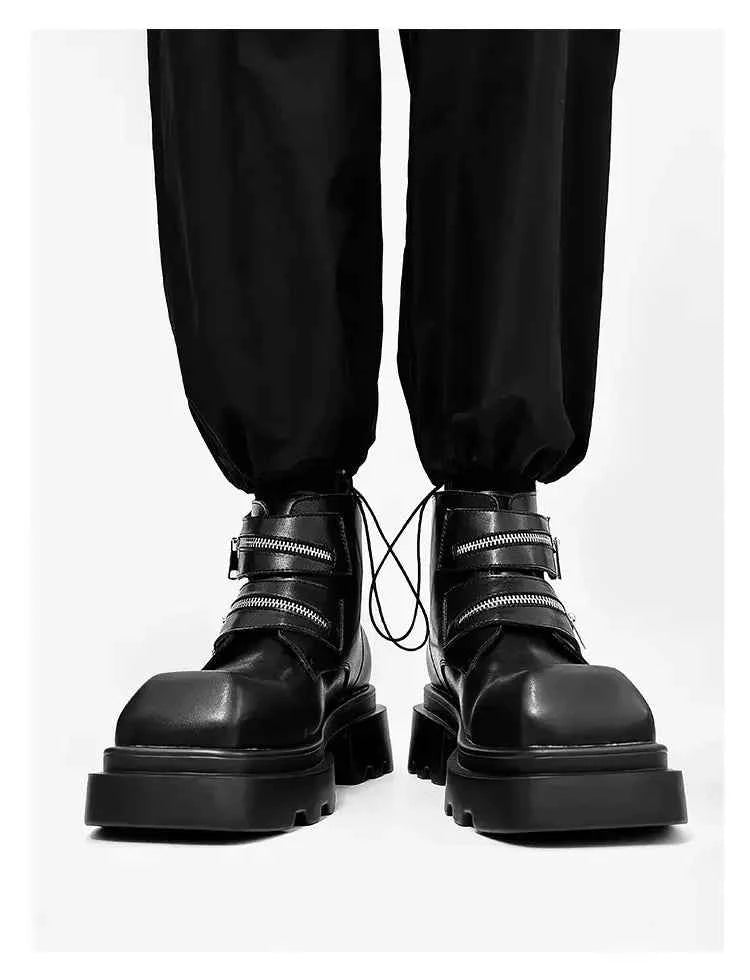 Elegant High Quality Derby Knee Boot