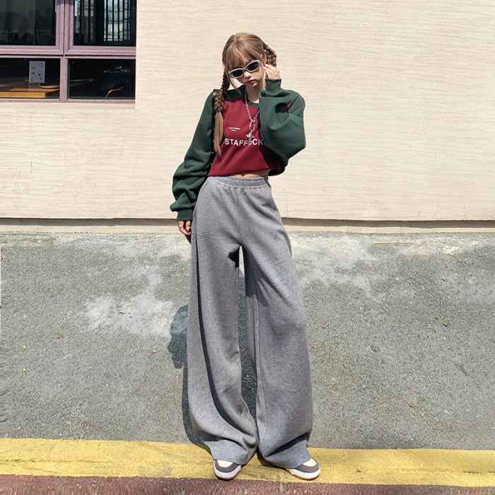 Y2K Vintage Cool Wide Leg Sweatpants