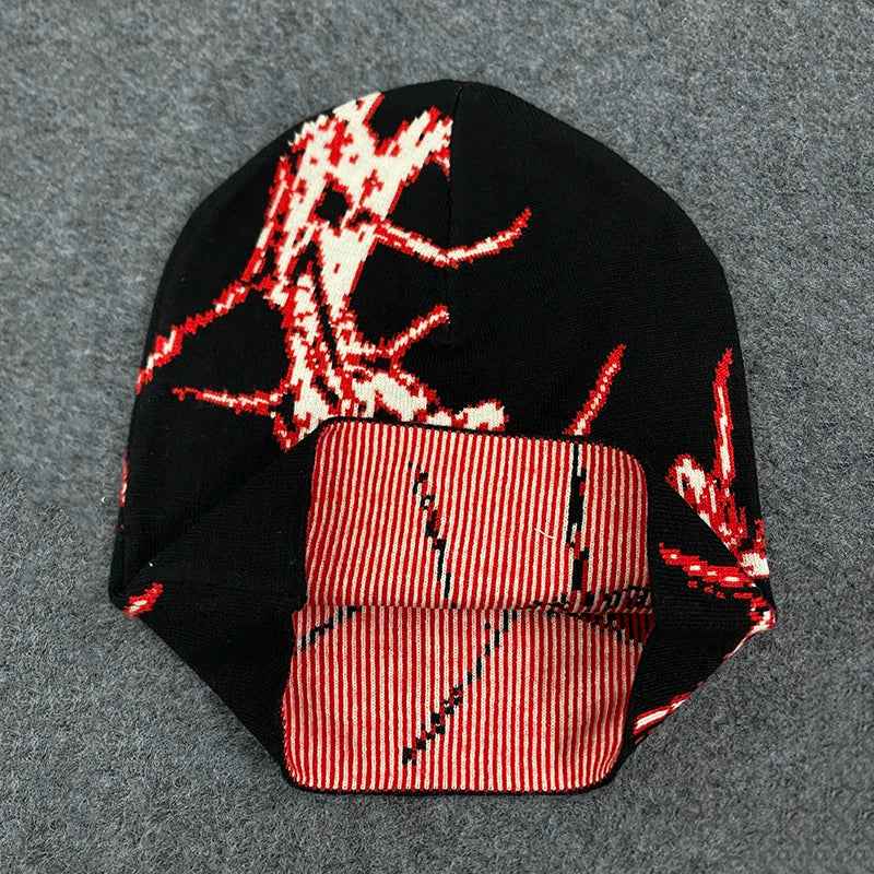 Stylish Jacquard Knit Hat Warm Beanie