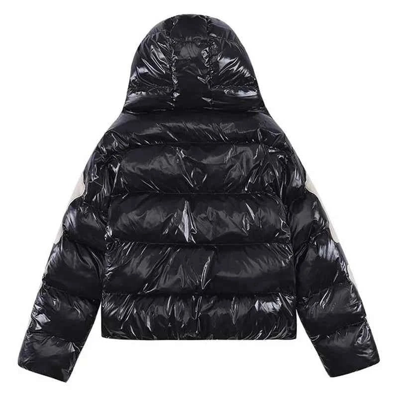 Y2K Skeleton Streetwear Parka Puffer Jacket