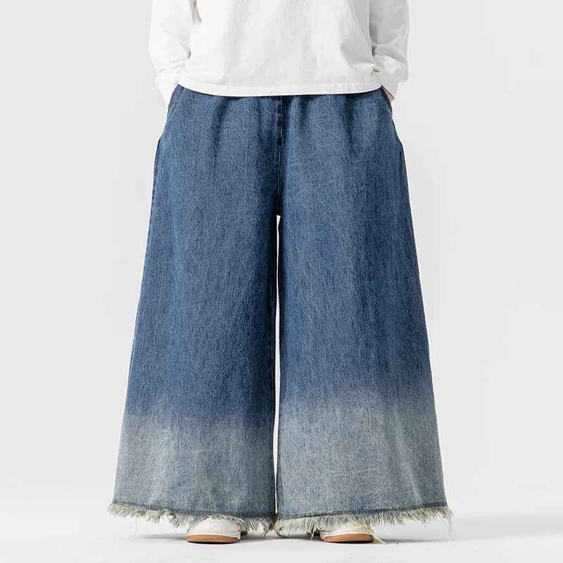 Cozy Oversized Wide Leg Denim Jeans