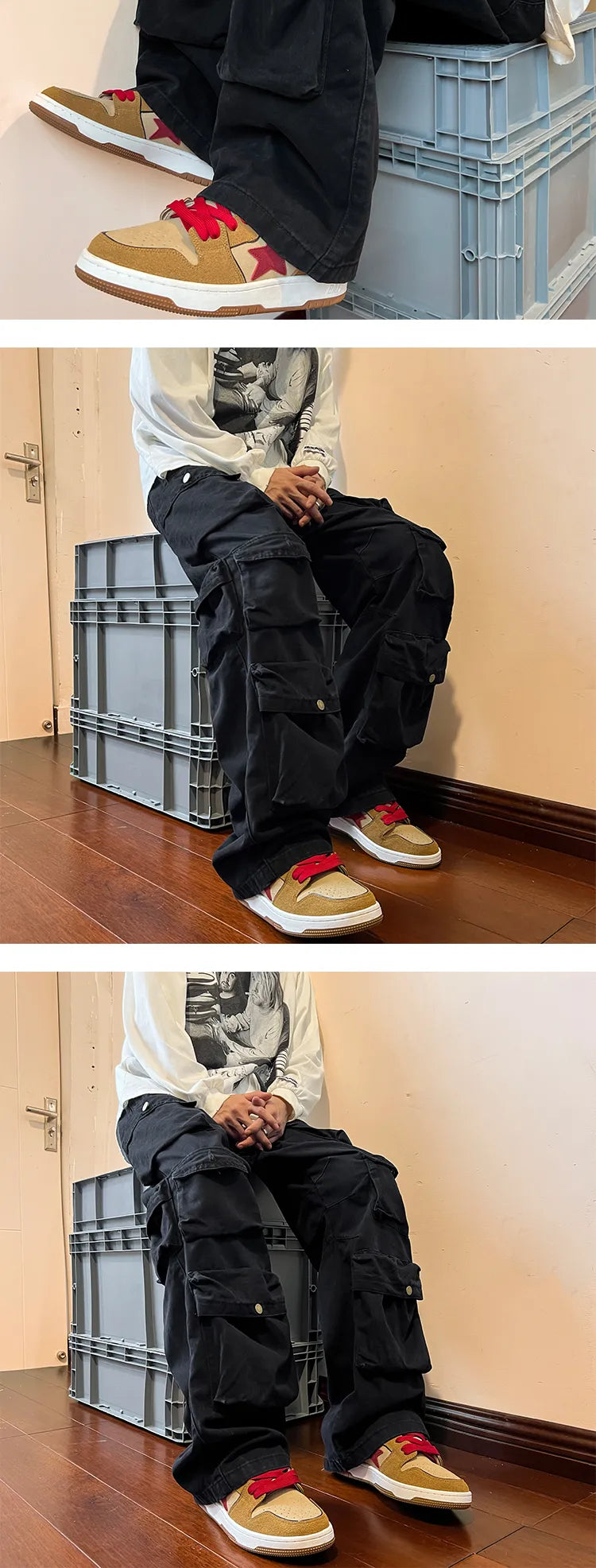 Baggy Style Multi-pockets Tooling Pants