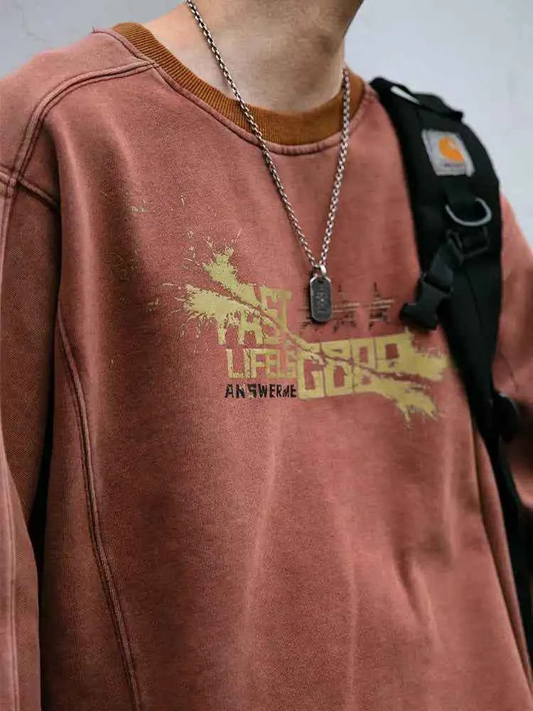 Sweat Distressed American