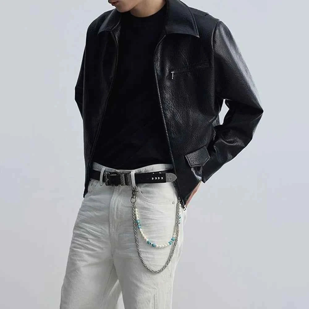 Muse Spring Slim Fit Motorcycle Leather Jacket