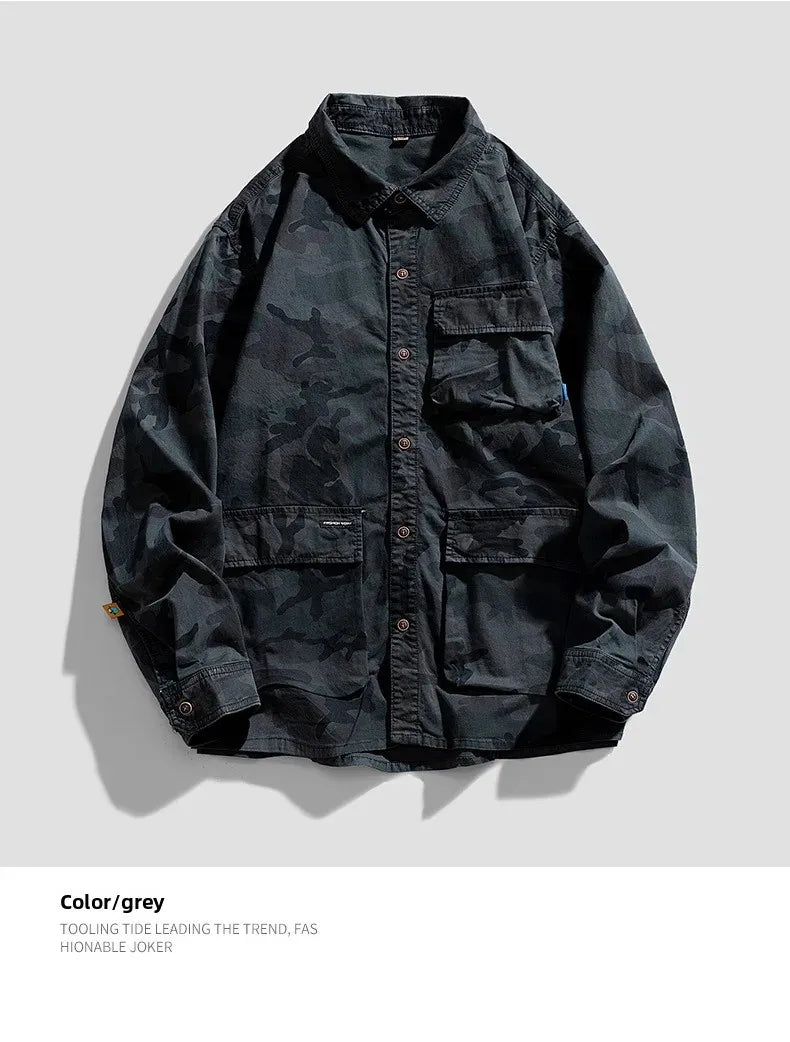 Field Camo Utility Overshirt