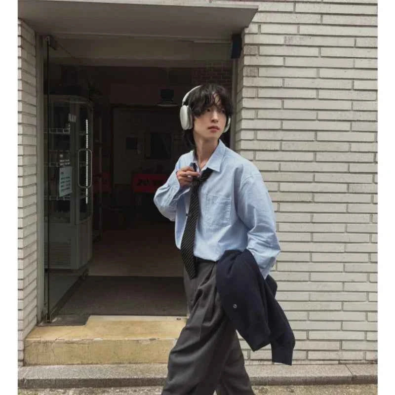 Oversized Japanese Inspired Relaxed Fit Shirt