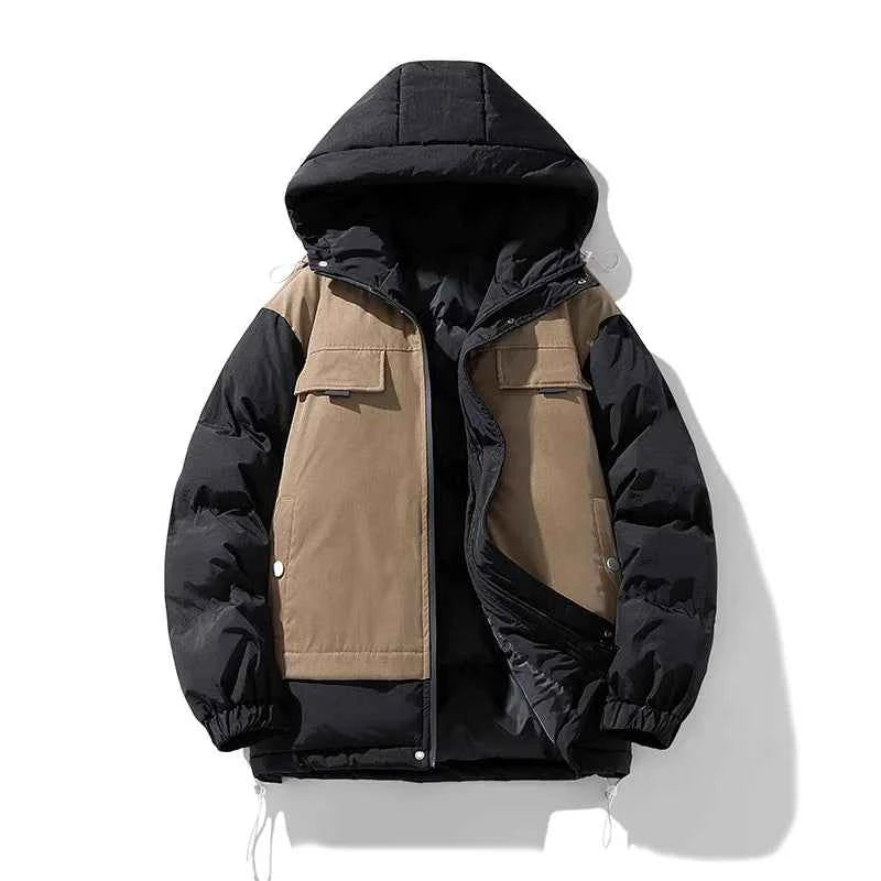Y2K Thickened Warm Lining Parka Puffer Jacket - Heavyweight Winter Streetwear