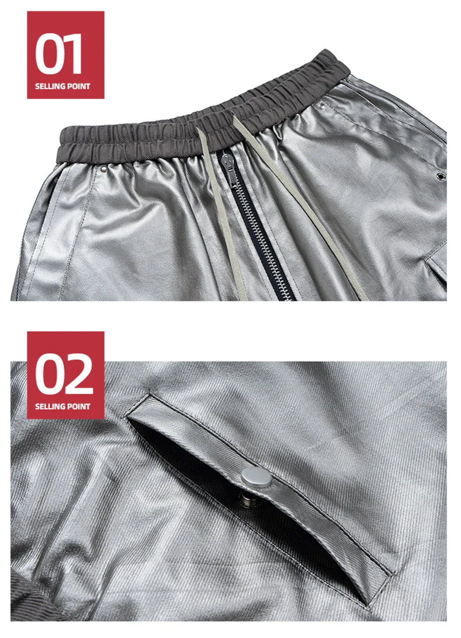 Z1 Long Drawstring Cargo Shorts