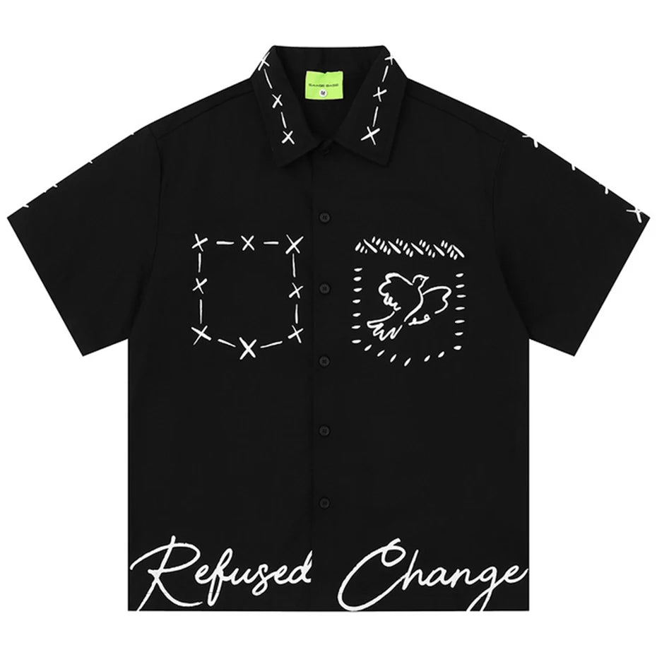 Streetwear Casual Shirts N9087