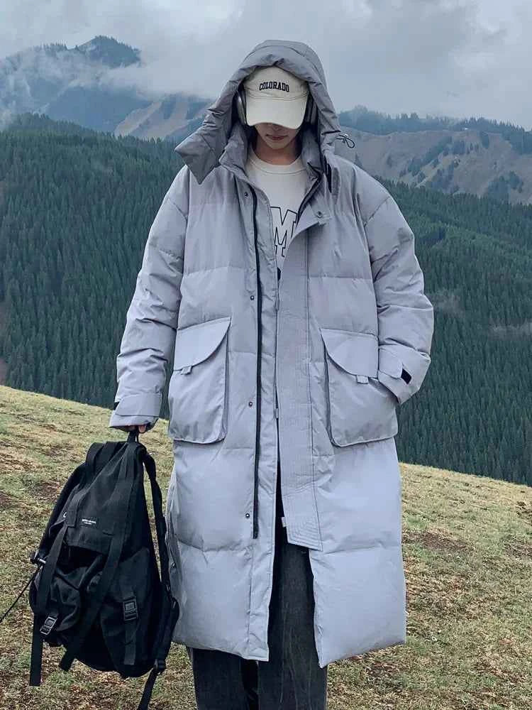 Y2K Thick Warm Hooded Puffer Padded Coat