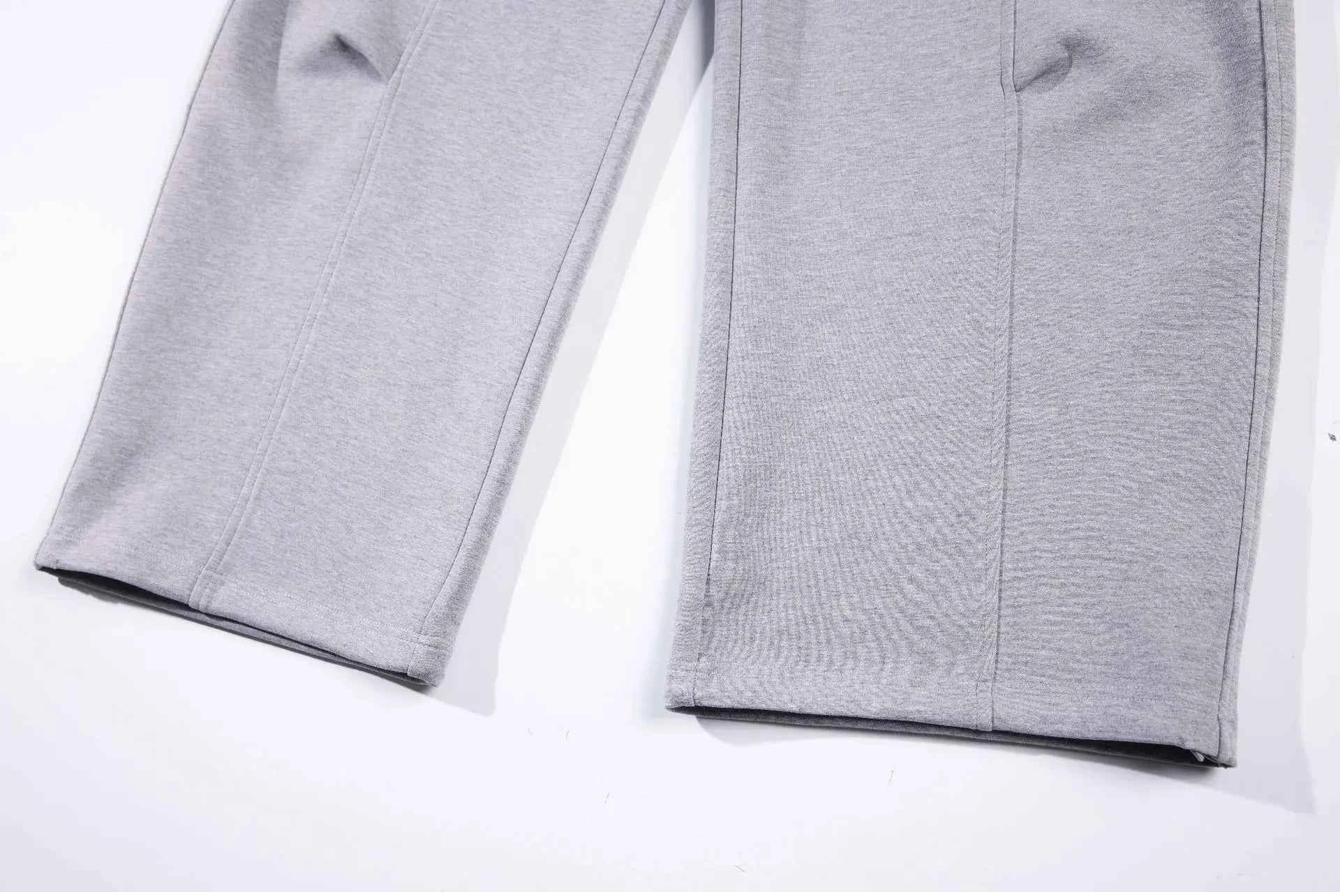 Fashionable Patchwork Wide Leg Sweatpants