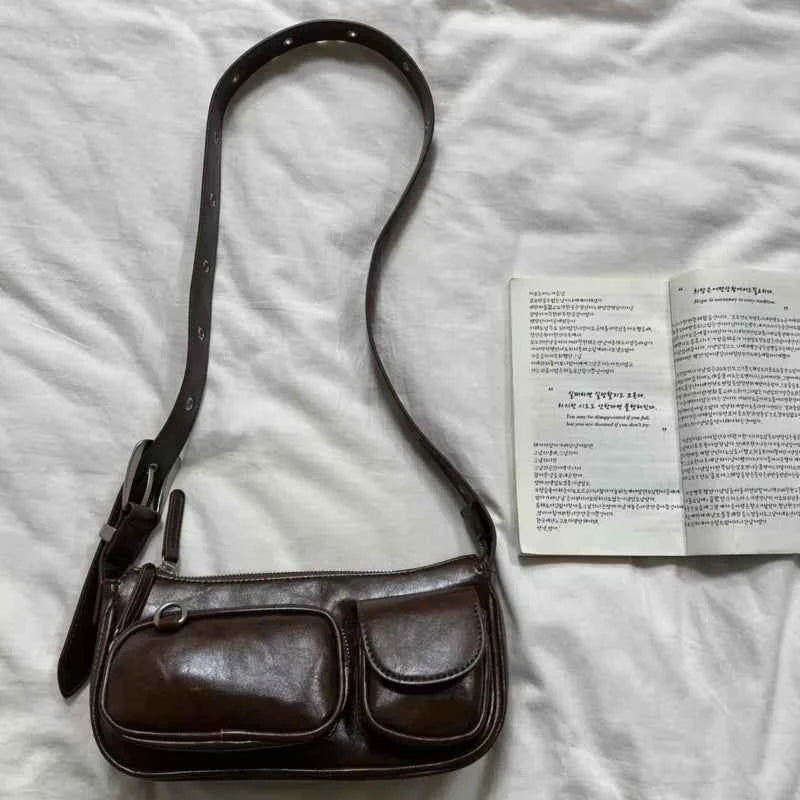 Chic Vintage Leather Shoulder Bags