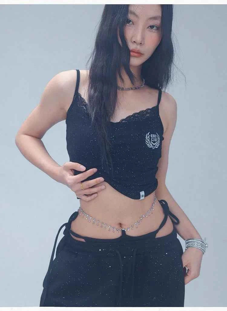 Women Cool Waistband Dance Pants