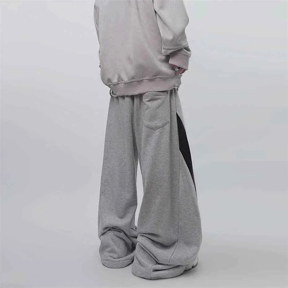 Color Block Cool Hip Hop Joggers