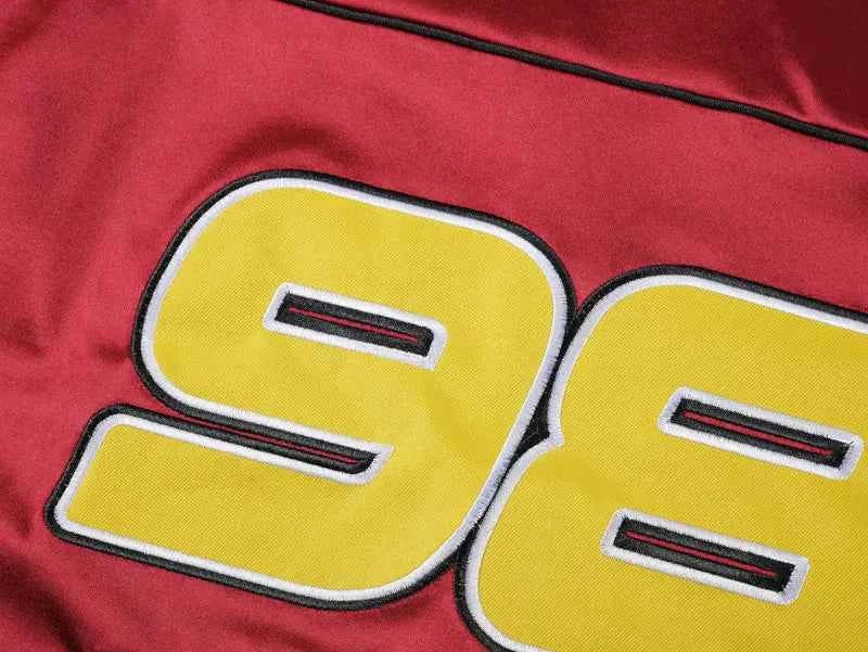 Trendy Streetwear Star Patchwork Jersey Racing T-Shirt