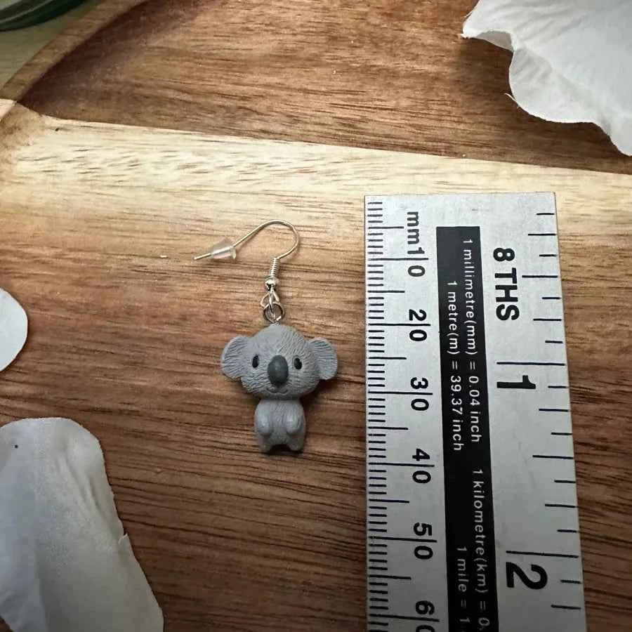 Koala Bear Resin Gift Her Earring