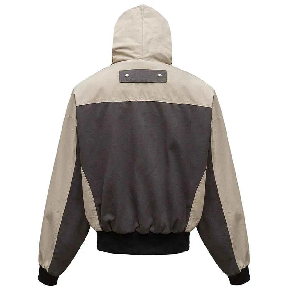Winter Thick Fox Fur Collar Parkas Windbreaker Jacket