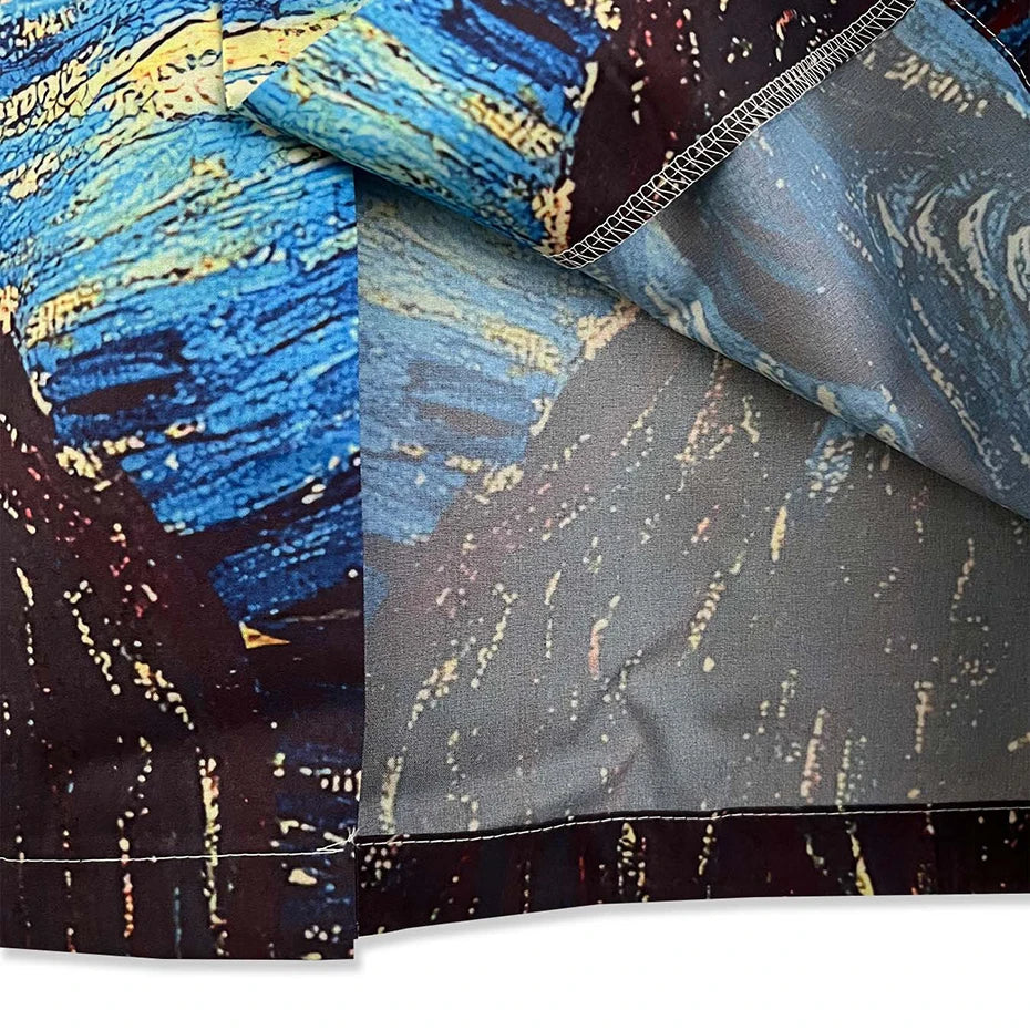 Vintage The Starry Night Graphic Shirt