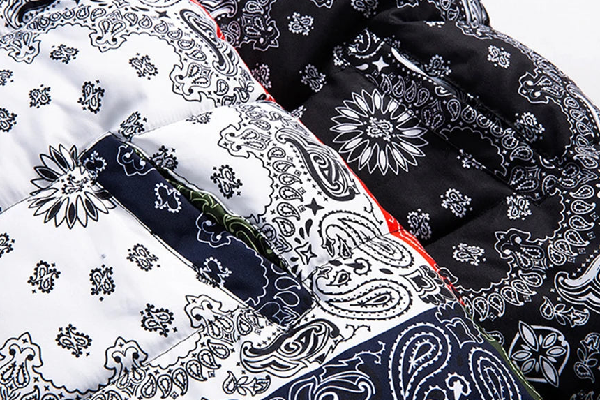 Paisley Padded Gilet