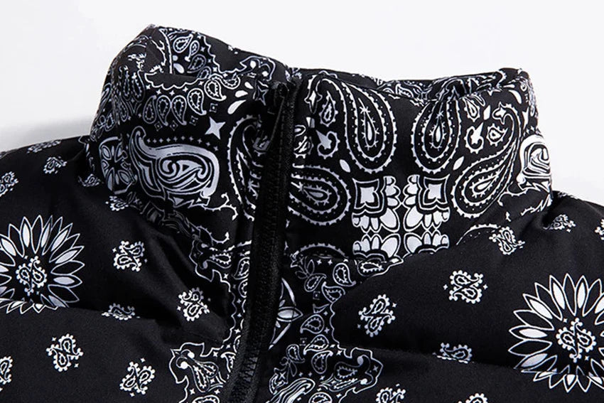 Paisley Padded Gilet