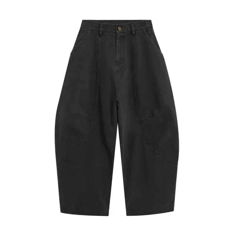Reddachic Trendy Wide Leg Barrel Jeans