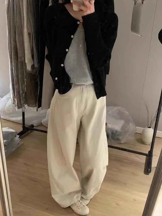 Y2K Streetwear High Waist Loose American Style Jeans