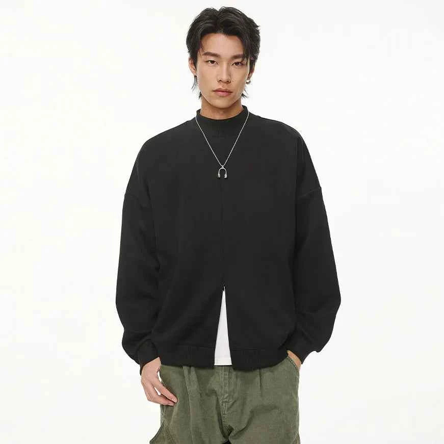 Stylish Streetwear Casual Zipper Sweatshirt
