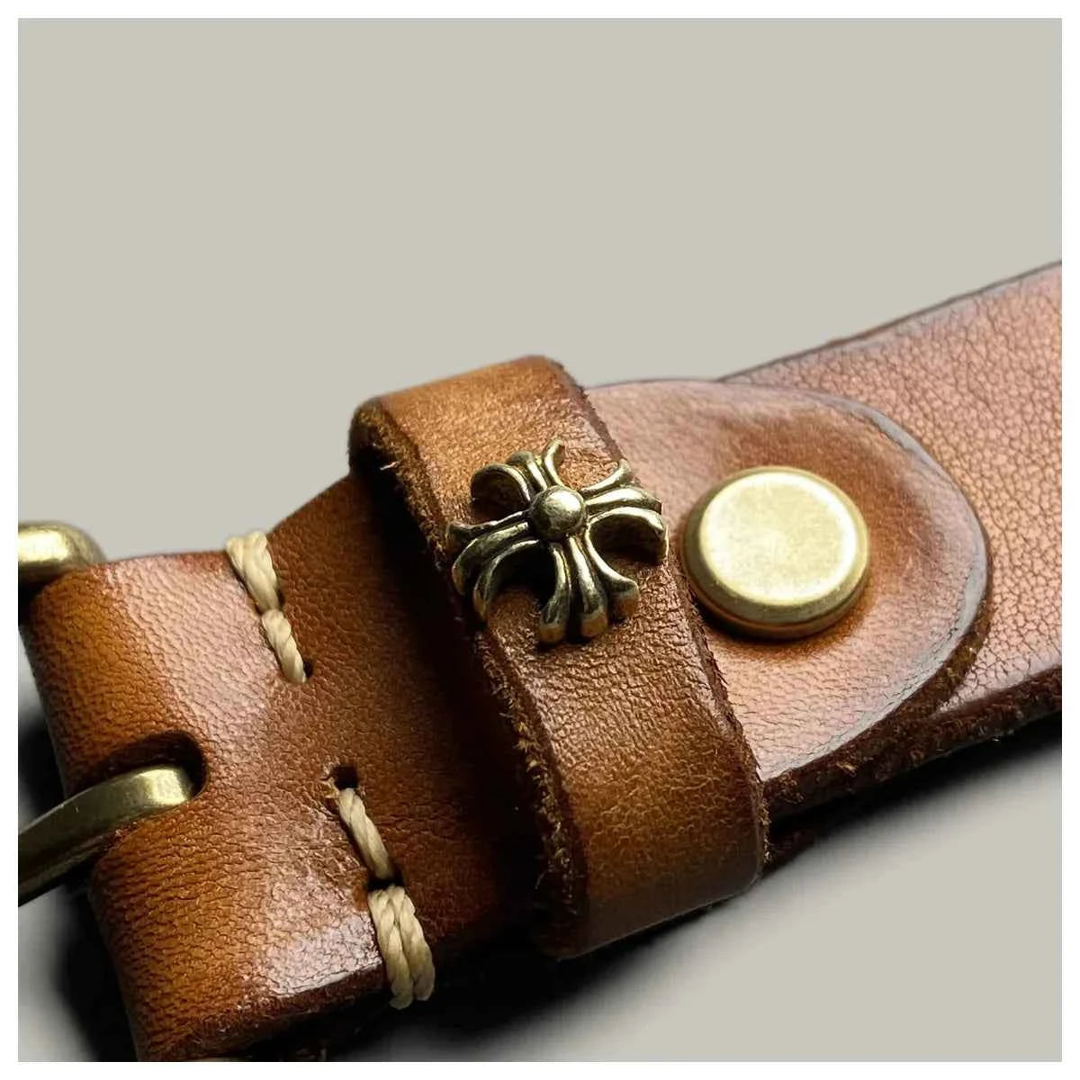Retro Genuine Leather Casual Belt