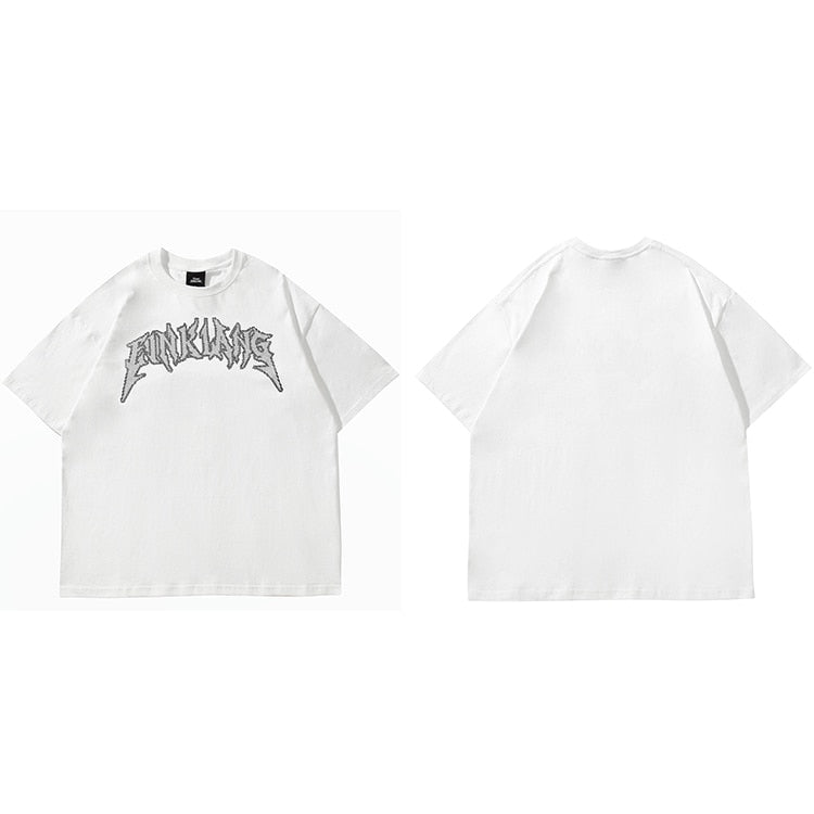 FUNKLANG Logo Casual T-Shirt
