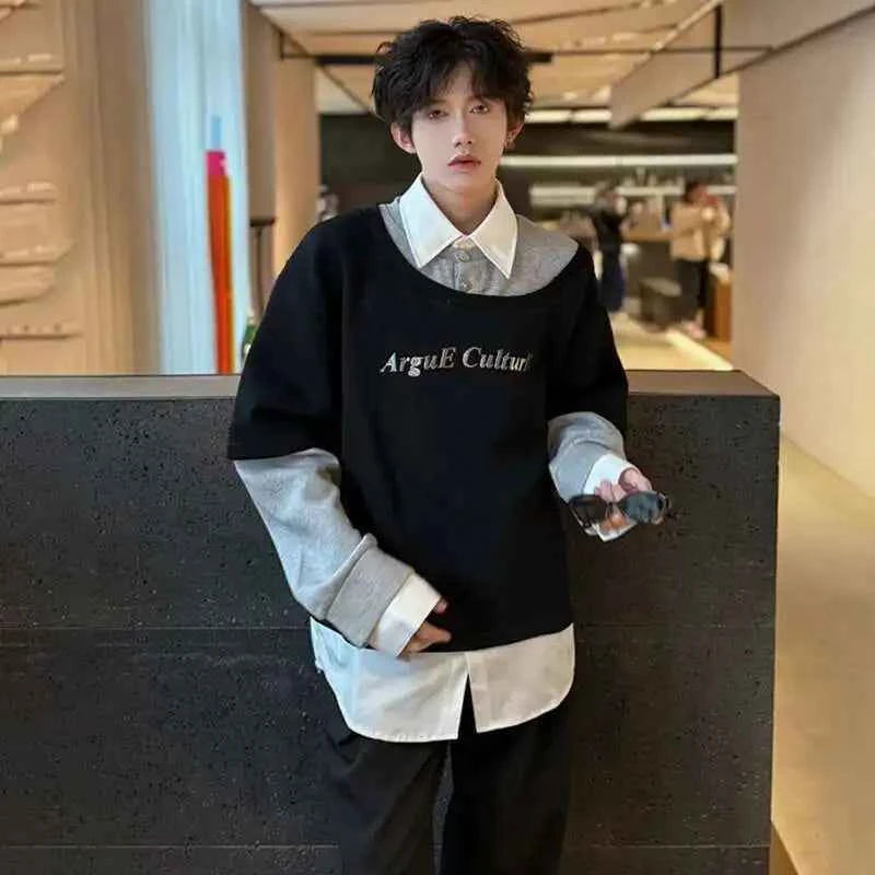 Handsome Elegant Korean Stylish Sweater