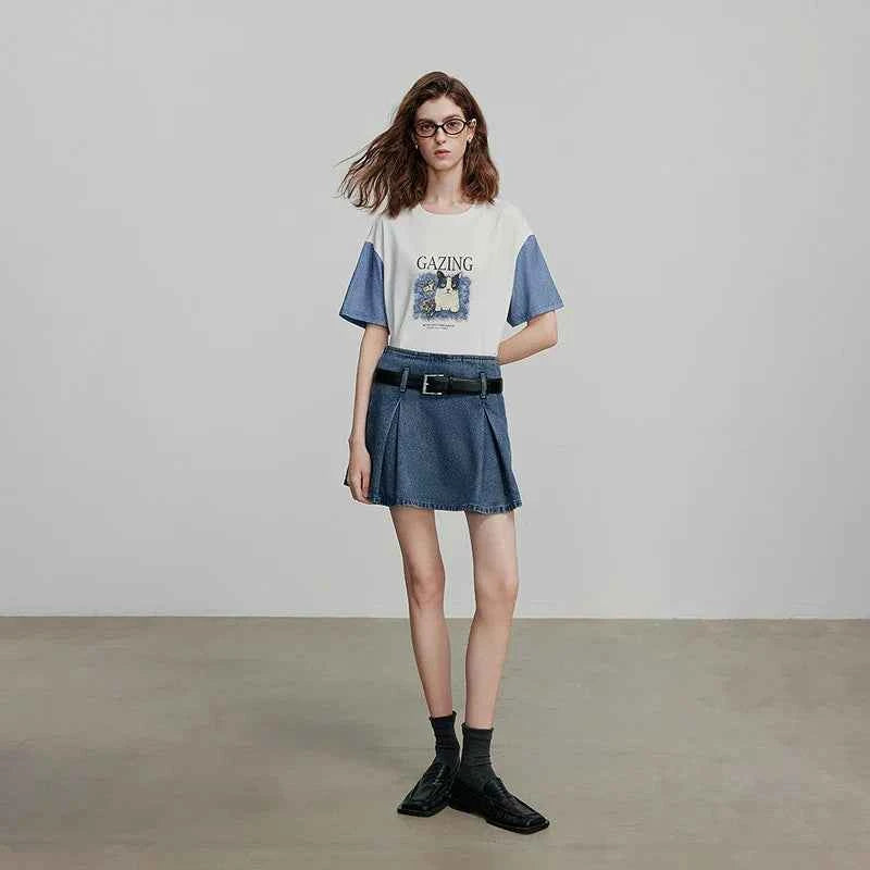 Stylish Casual Short Sleeve Women T-Shirt