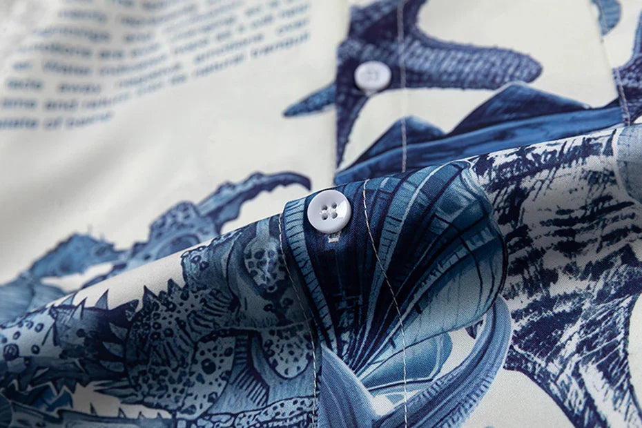 Marine Life Underwater World Short Sleeve Shirt