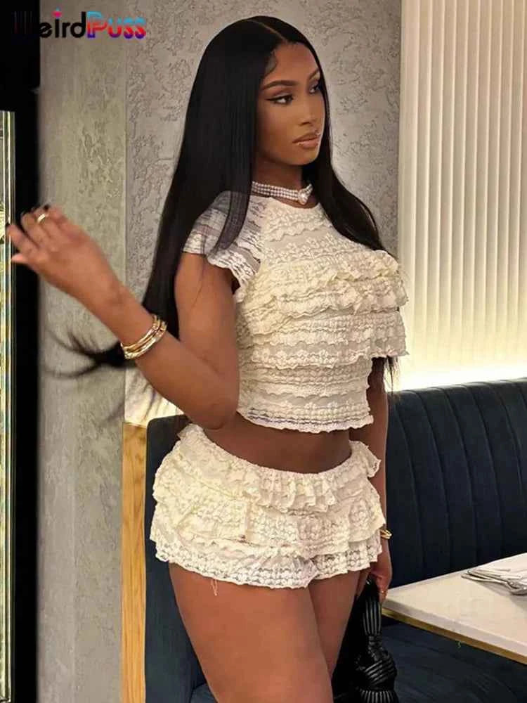 Women Elegant Midnight Concert Party Matching Suit