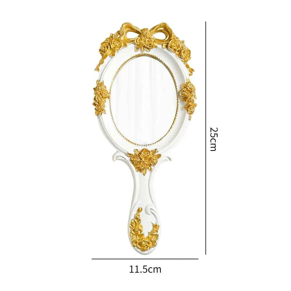 Vintage baroque Hand Mirror