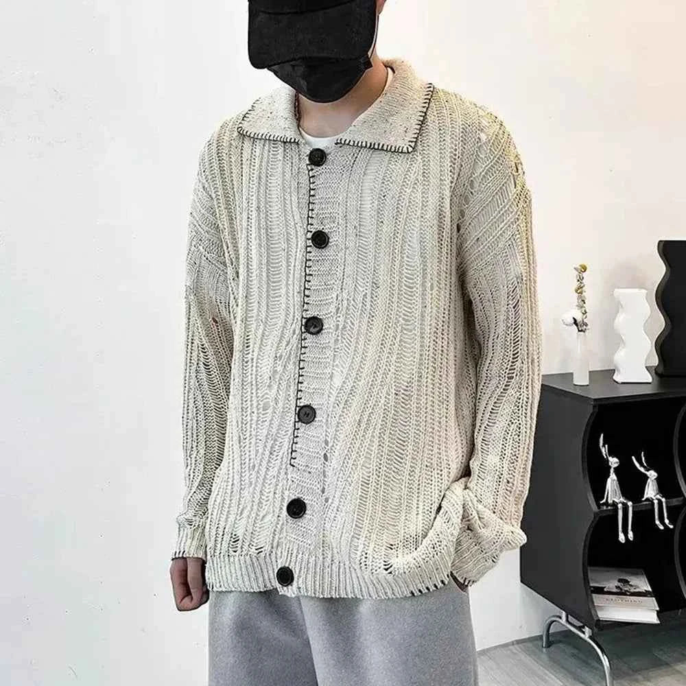Autumn Korean Style Cozy Knitted Winter Cardigan