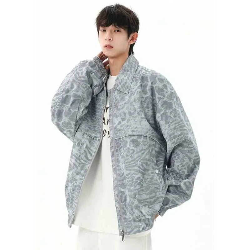 Niche Tie Dyed Denim Jacket