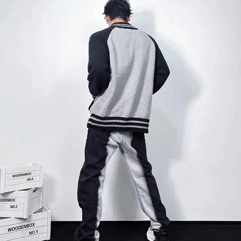 American Vintage Retro Knitted Oversized Cardigan