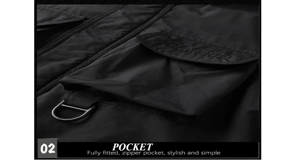 Detachable 'V23' Hooded Ski Jacket